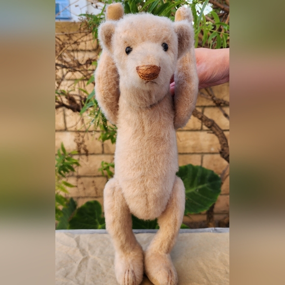 Bearly There Company Polar Bear Jointed Plush Stuffed Animal Vintage #25 of #75 - Picture 12 of 16